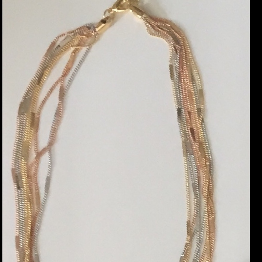 Tri-tone Necklace